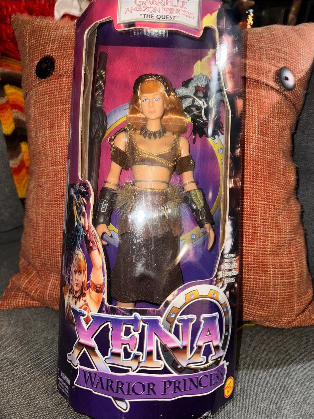 Vintage 1998 Toy Biz Xena Warrior Princess Gabrielle Amazon Princess "The Quest"